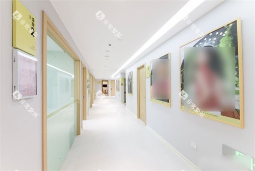 衢州鹿鸣口腔新湖院区走廊