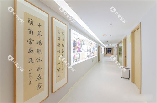 衢州鹿鸣口腔新湖院区走廊环境