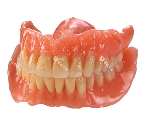 吸附性义齿成品图