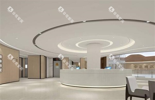 榆林中诺口腔大厅展示