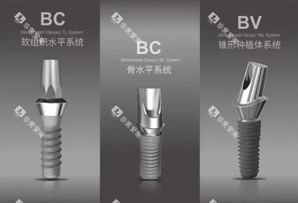 百康特种植牙BC型号系列