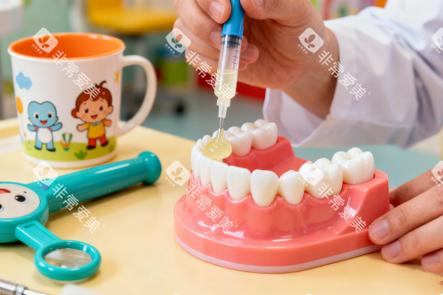 牙齿修复模型展示图