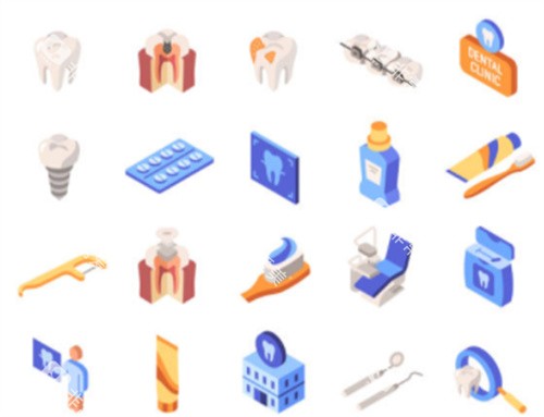 牙齿各个器具图