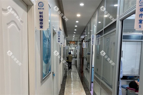 上海鑫齿口腔走廊环境