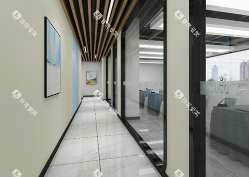 西昌牙博士口腔（分店）内部过道环境