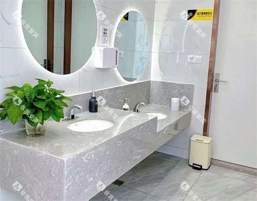 上海寺云口腔洗漱区