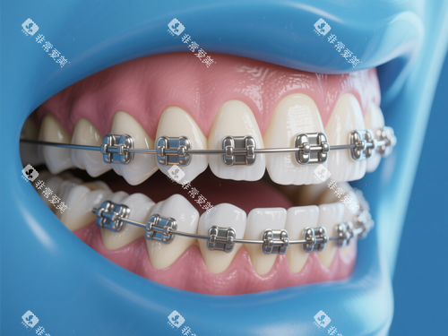 牙齿矫正图片