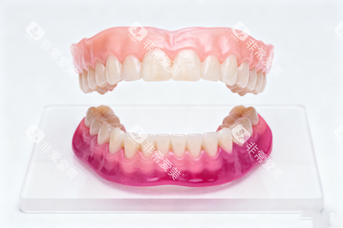 上下假牙概念图