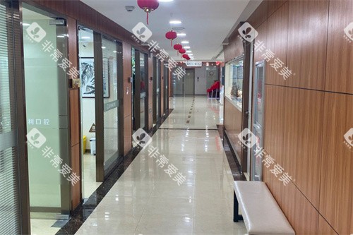 湖州金铂利口腔走廊环境
