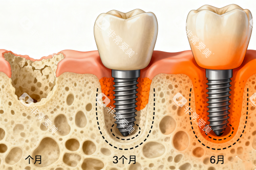奥齿泰种植牙植入卡通图