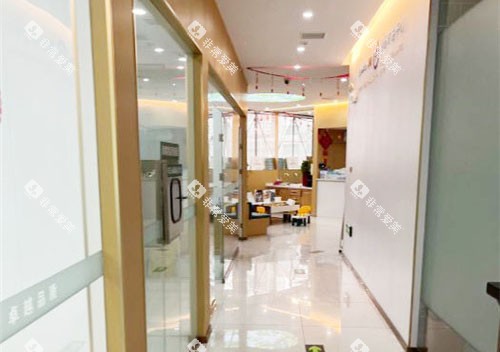 南阳百乐口腔走廊环境