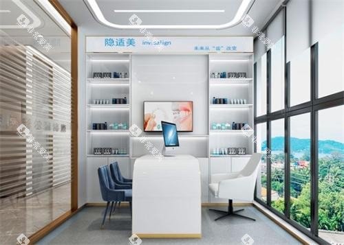 长沙瑞泰科尔雅口腔隐形矫正展示区