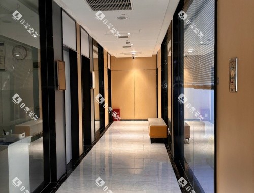 西安中海口腔医院大厅走廊环境