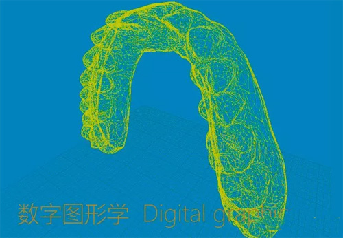 美立刻隐形矫治器数字图形