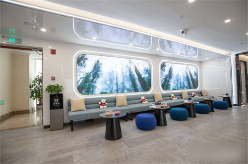 青岛优诺口腔市北总院休息区 青岛优诺口腔市北总院休息区