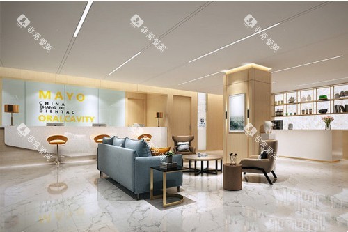 常德美奥口腔前台区域