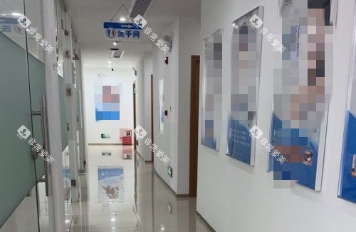 佛山中益口腔洗手间走廊示意图