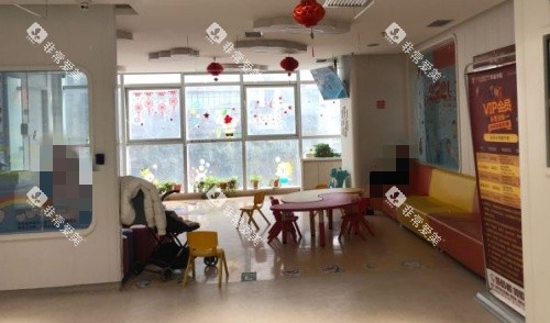 西安小白兔口腔等候区示意图