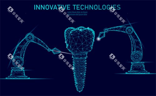 种植牙科技检查示意图