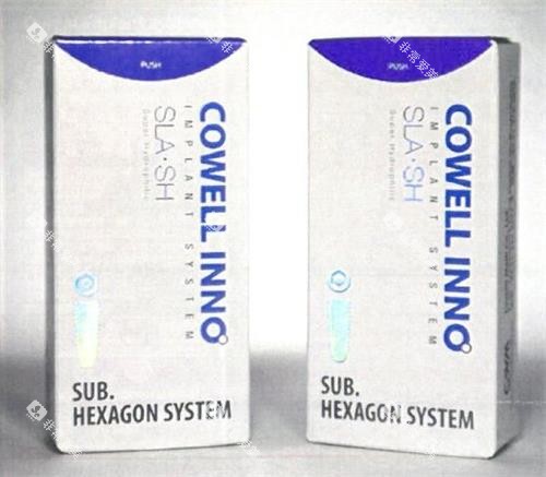 韩国科威尔SLA表面处理种植体实拍图