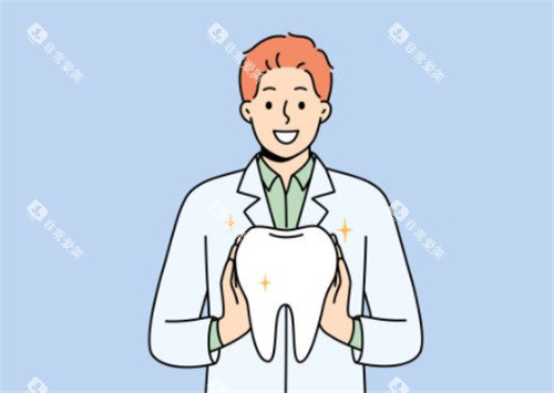 医生和牙齿示意图 医生和牙齿示意图