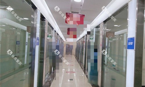 合肥贝杰口腔走廊图全貌