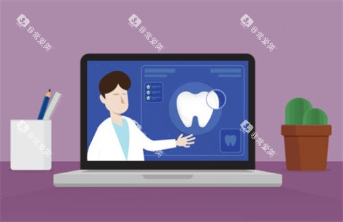 牙科医生卡通图