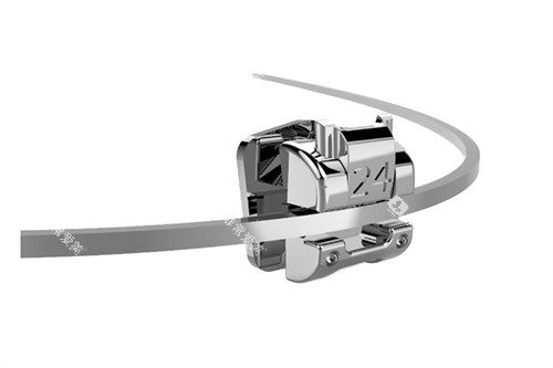 益锐UDG金属自锁托槽正面细节 益锐UDG金属自锁托槽正面细节