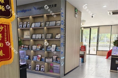 无锡贝壳口腔展示墙