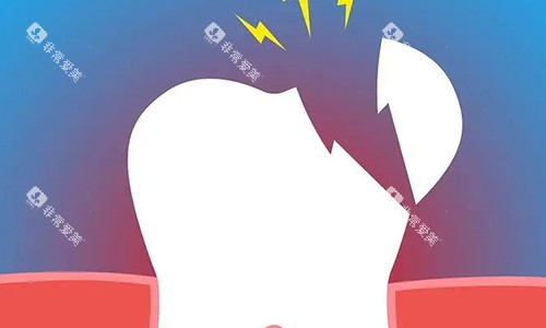 牙坏了的动画图