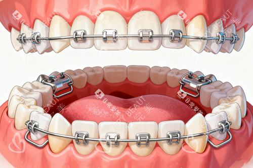 牙齿矫正模型图一览